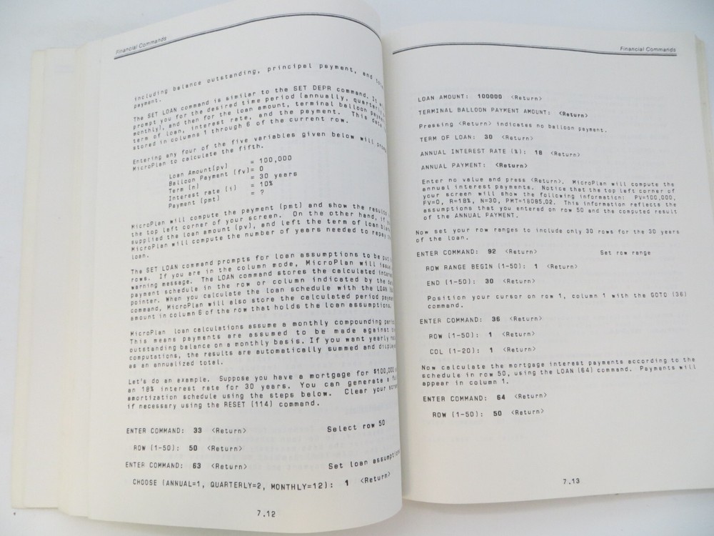 KAYPRO MICROPLAN 1983 Computer Book vtg