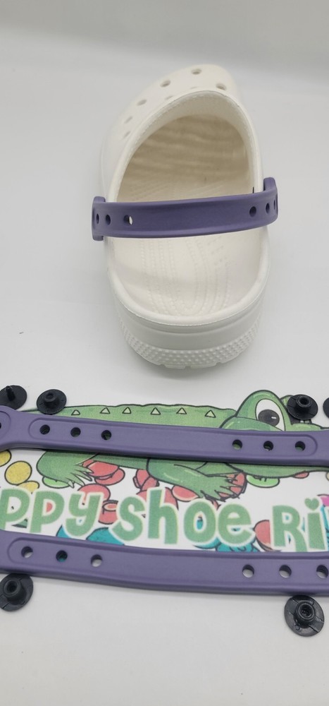 Kid Size replacement straps for croc With charm holder