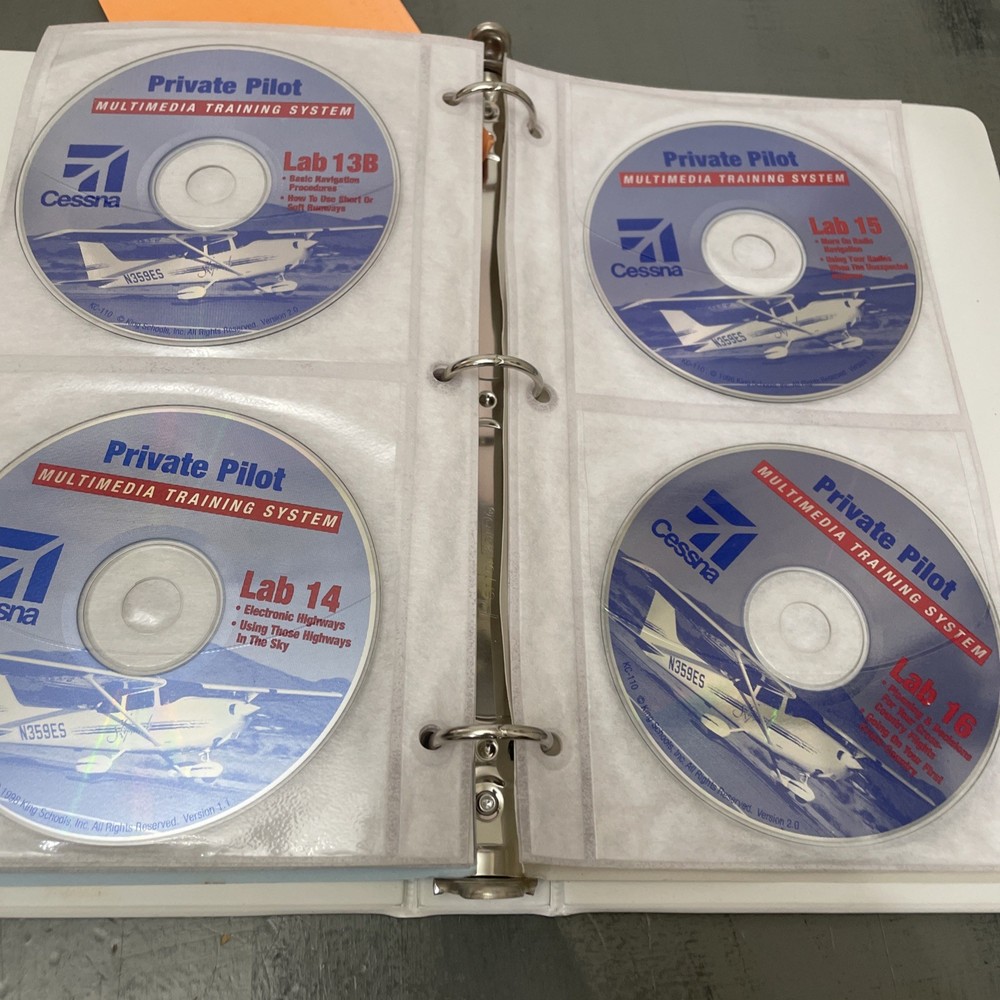 Cessna Private Pilot Cleared For Take Off Multimedia Training 31 Computer Discs