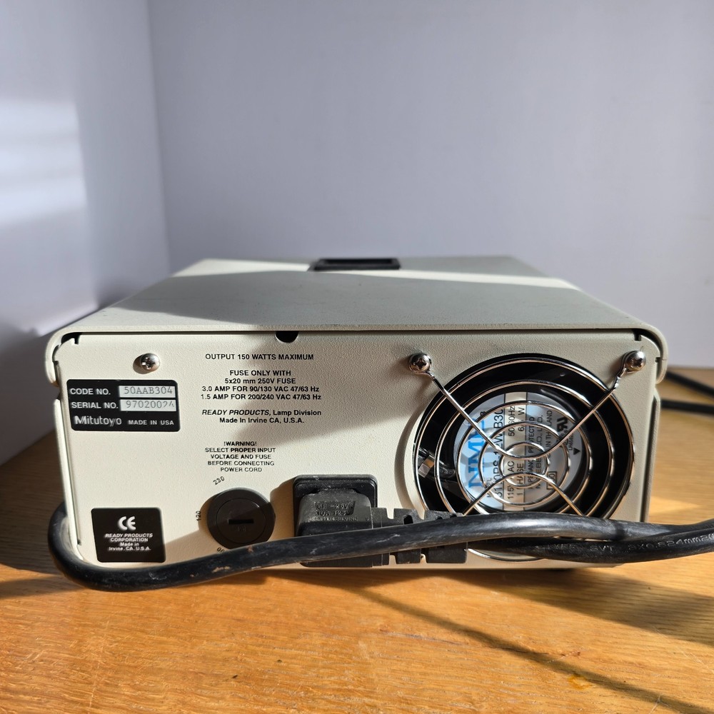 MITUTOYO 50AAB304 LampLink Illuminator Light Source