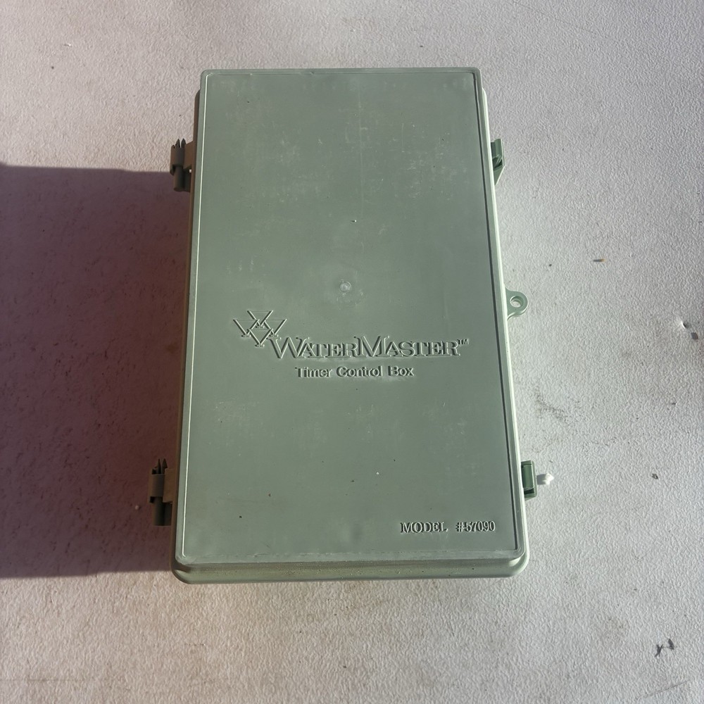 Timer Box From Water Master Orbit Sprinklers Water Timer New Open Box