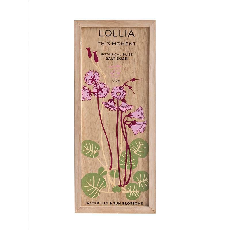 LOLLIA - This Moment Sea Salts Bath Soak 15 oz / 425 g