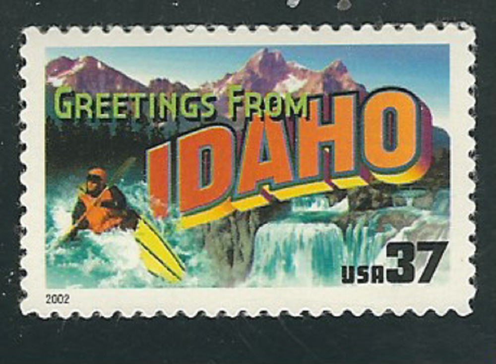 Scott #3707...37 Cent...State Greetings...Idaho...2 Stamps