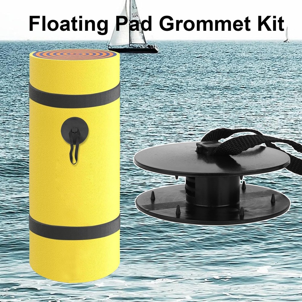 Floating Mat Tether Kit, Portable Floating Water Mat Tether Kits Universal Se...