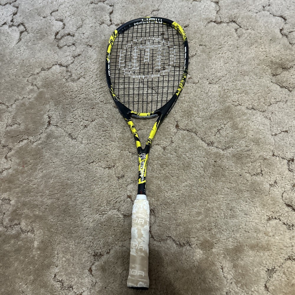 Mor Squash Racquet Morph 125g 100% Carbon Needs Grip