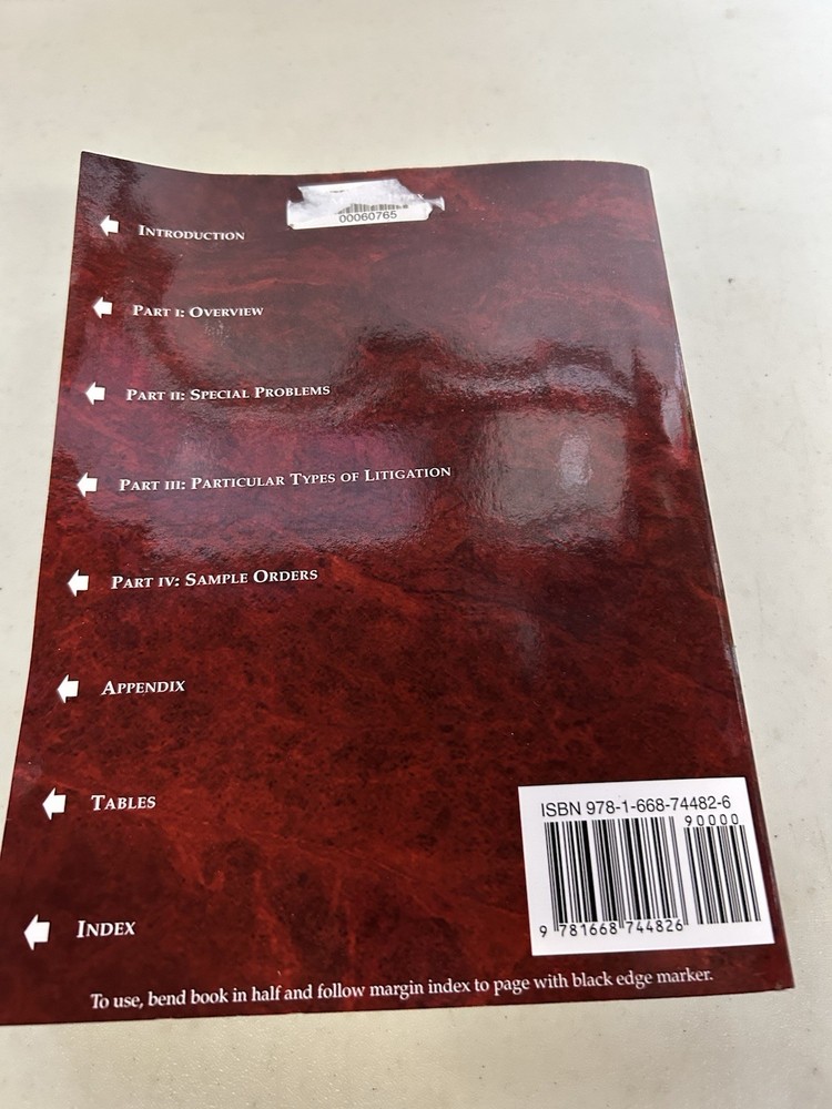 Annotated Manual for Complex Litigation 4th 2024-2025 ed. Thomson Reuters