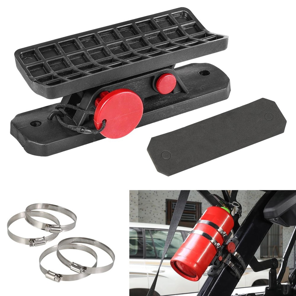 Quick Release Roll Bar Fire Extinguisher Mount Holder Extinguisher Mounting B...