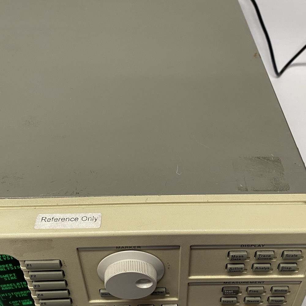 HP 35665A Dynamic Signal Analyzer Pre Owned. Read RS18