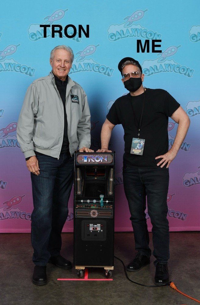 TRON Arcade, HALF SCALE Autographed by Bruce Boxleitner