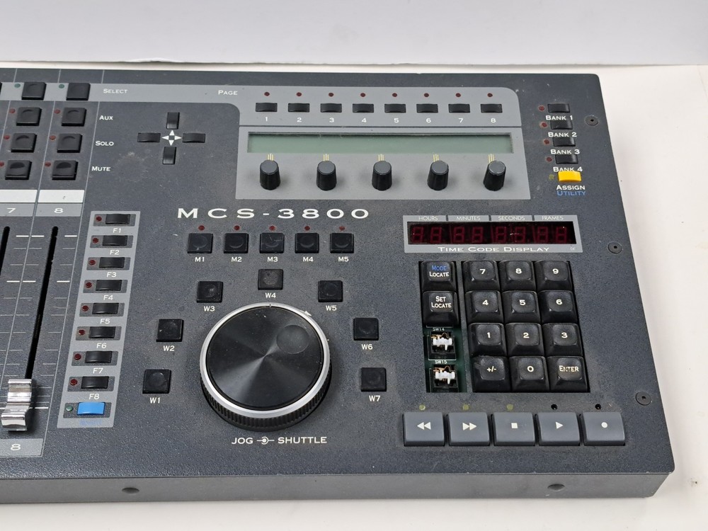 JLCooper MCS-3800 Media Command Station Electonics MIDI DAW Controller