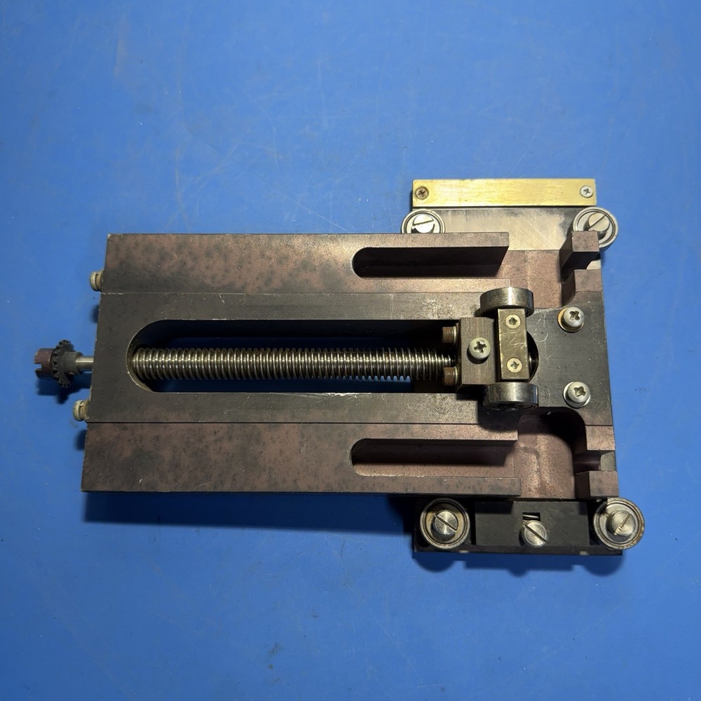 ⚙️ Precision Linear Slide Stage Lead Screw Table Ambeco Japan Bearings