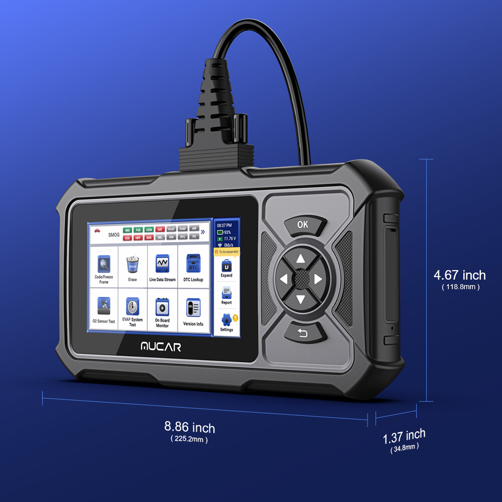 MUCAR CDE900 PRO OBD2 Scanner Diagnostic Tool All System OBDII Car Code Reader