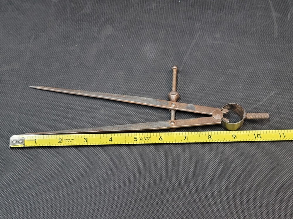 Vintage Lutz Spring Compass Divider Caliper