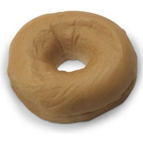 Display Faux Food Prop Bagel Plain New