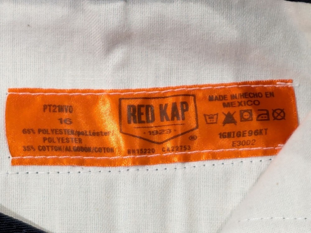 Red Kap Womens Navy Work Pants 16 NWT
