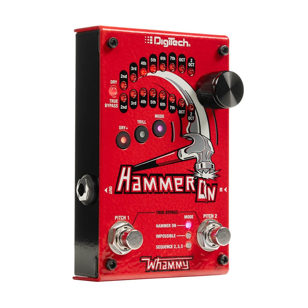 DigiTech HammerOn Whammy Pedal - Red