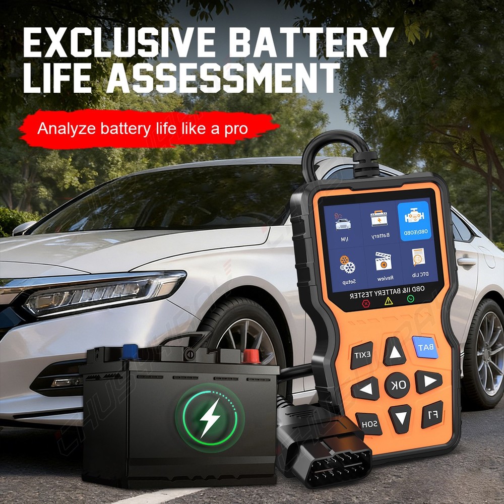 CHUSYYRAY Auto OBD2 Scanner Key Programmer Car Code Reader Diagnostic Tool