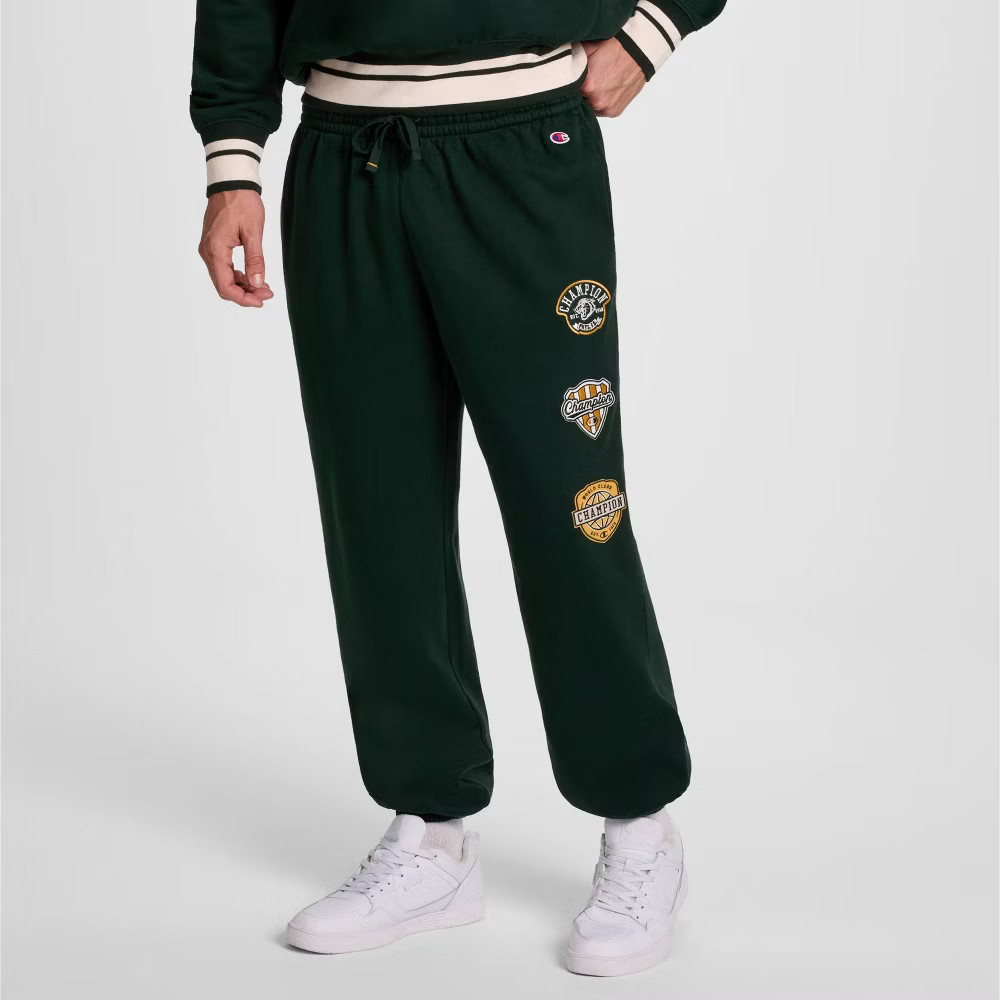 Champion Men's Phys. Ed. Patch Sweatpants
