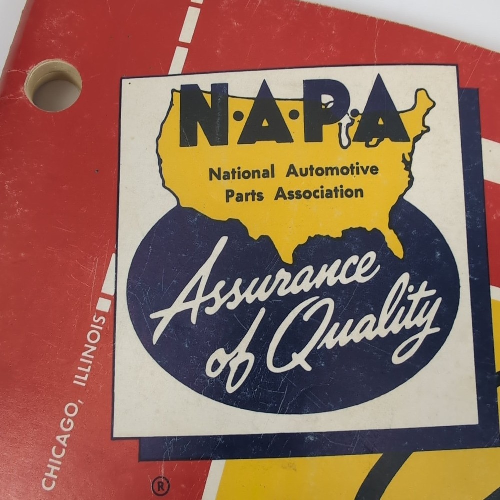 NAPA Quick Reference Parts Catalog July 1963