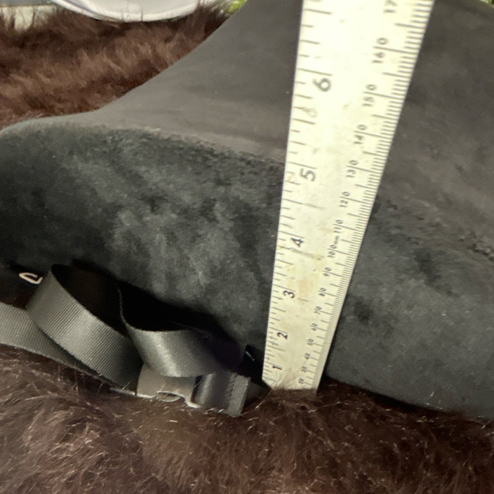 CVO Ergonomic Black Back Cushion with Adjustable Strap, Fabric Foam