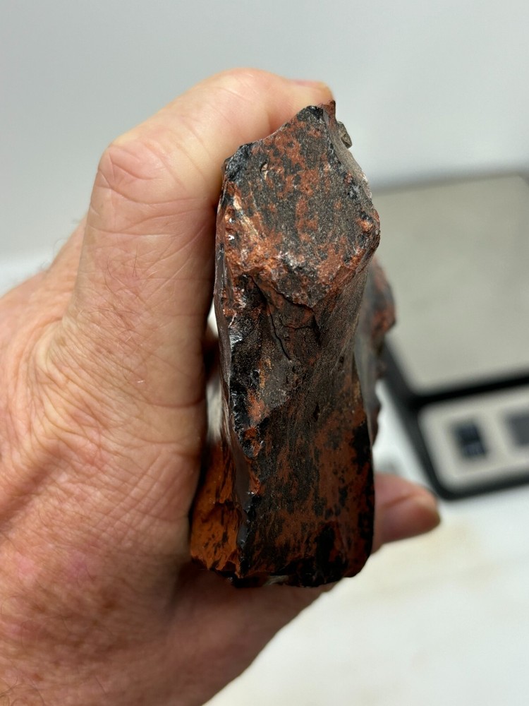 Meca Obsidian aka Mahogany rough Lapidary Cabbing Knapping Combo ship