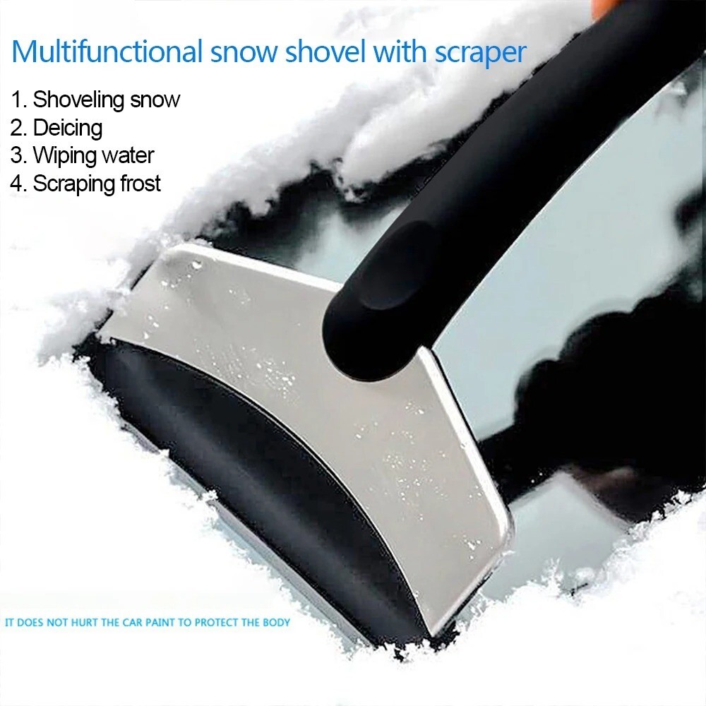 Windshield Snow Removal Scraper Ice Shovel Window Clean Auto Car Vehicle Tool
