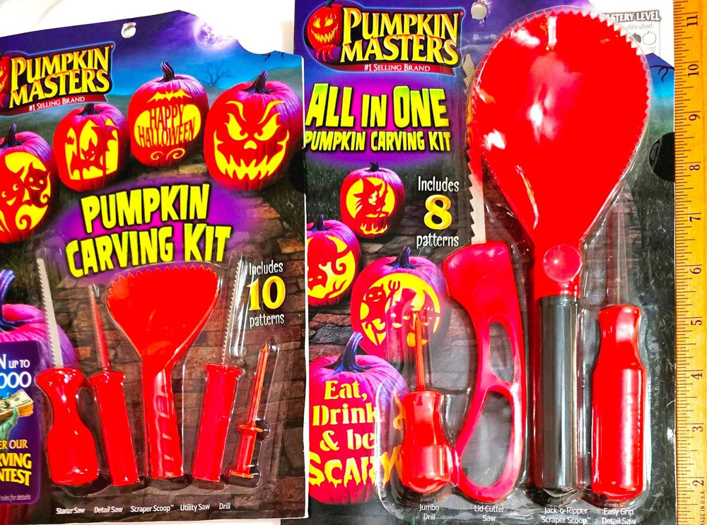 Pumpkin Carving Tools Lot
