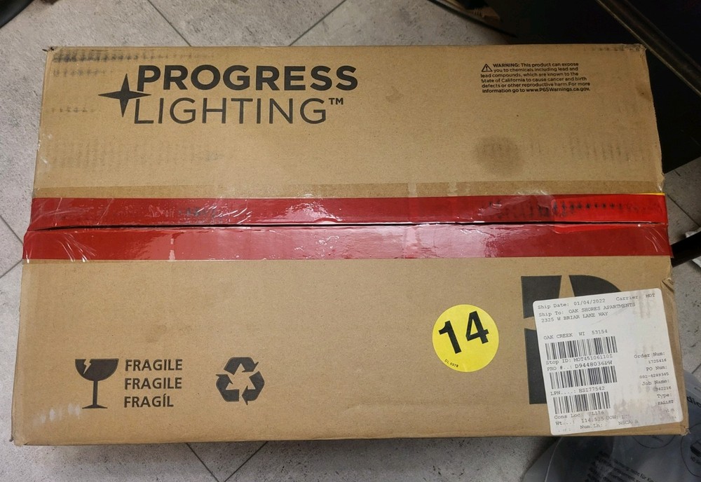 Progress Lighting AirPro Hugger 52 in. Indoor White Ceiling Fan