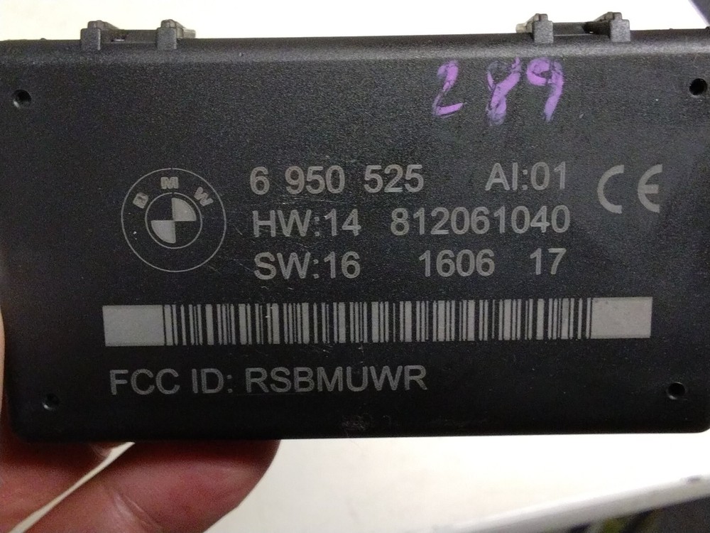 BMW E64 6 SERIES CABRIOLET ALARM CONTROL ECU MODULE 6950525.
