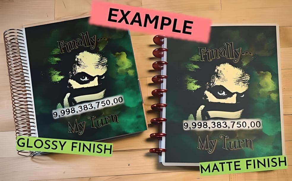 MATTE Meal Plan Front & Back Cover Set 4 use with Classic HAPPY Planner~