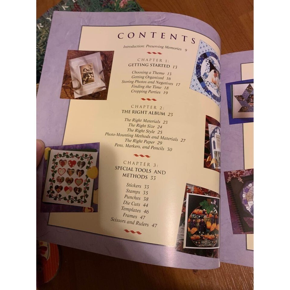Vintage 1999 Scrapbooking with Memory Makers Craft Book