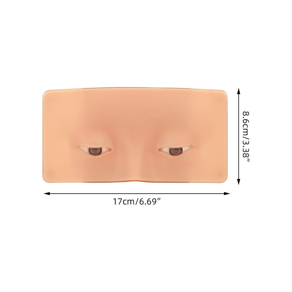 3D Makeup Practice Face Professional Silicone Face Eye Makeup Practice Board
