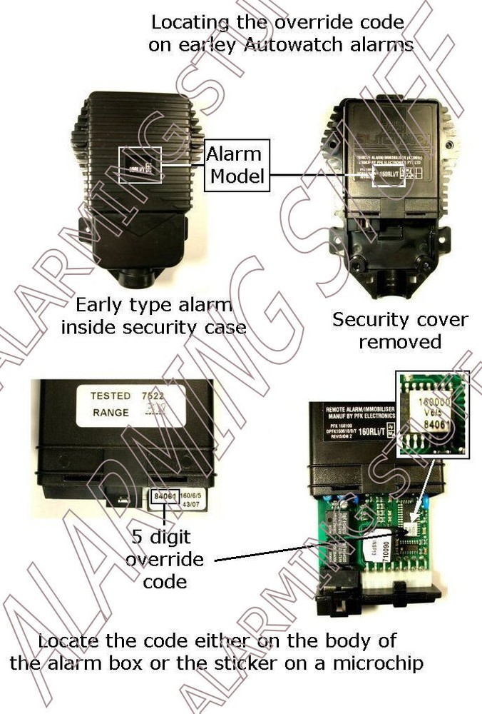 Autowatch 225000 car alarm remote fob (Ref:B2)