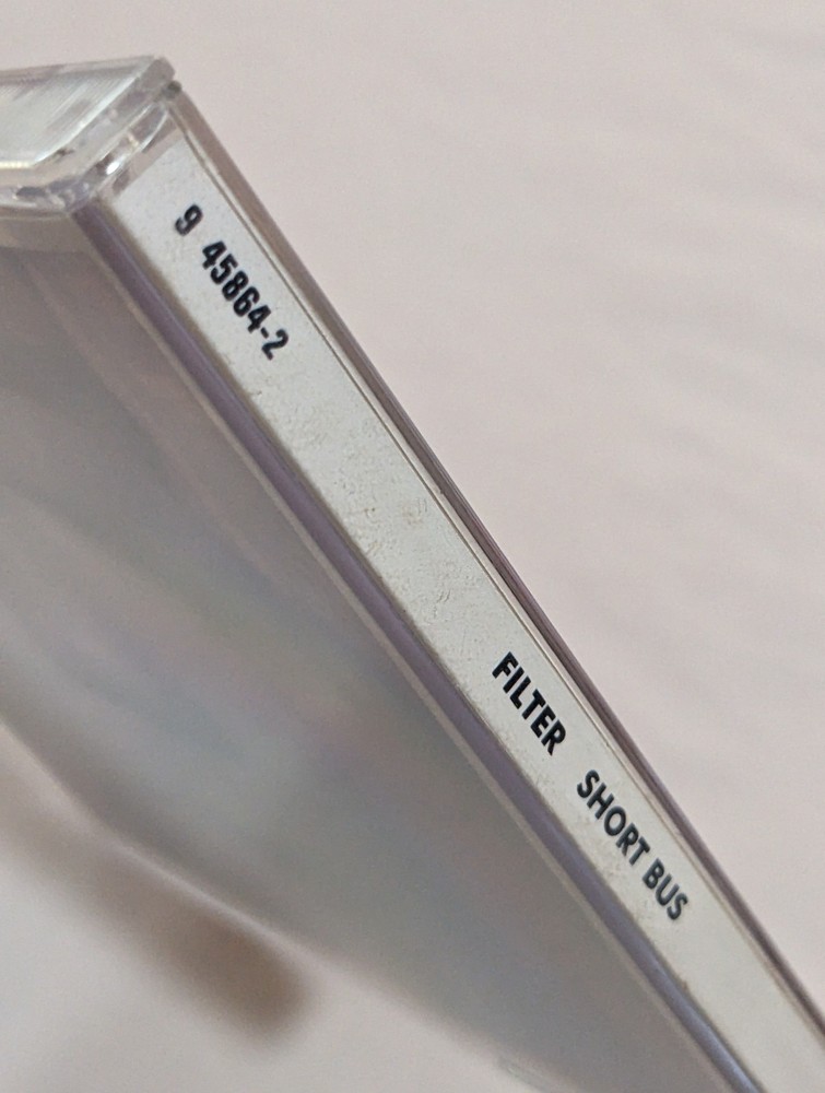 Filter RICHARD PATRICK signed compact disc SHORT BUS CD Autograph coa