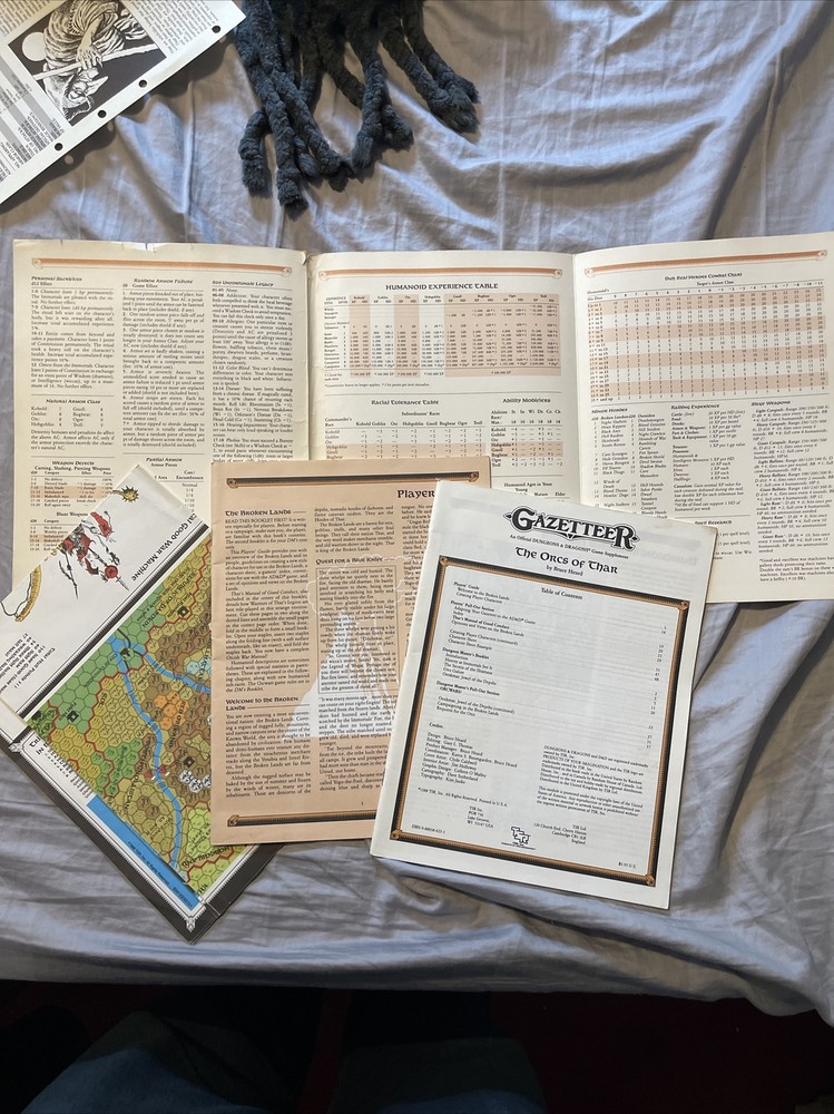 TSR Basic D&D Orcs of Thar Fair