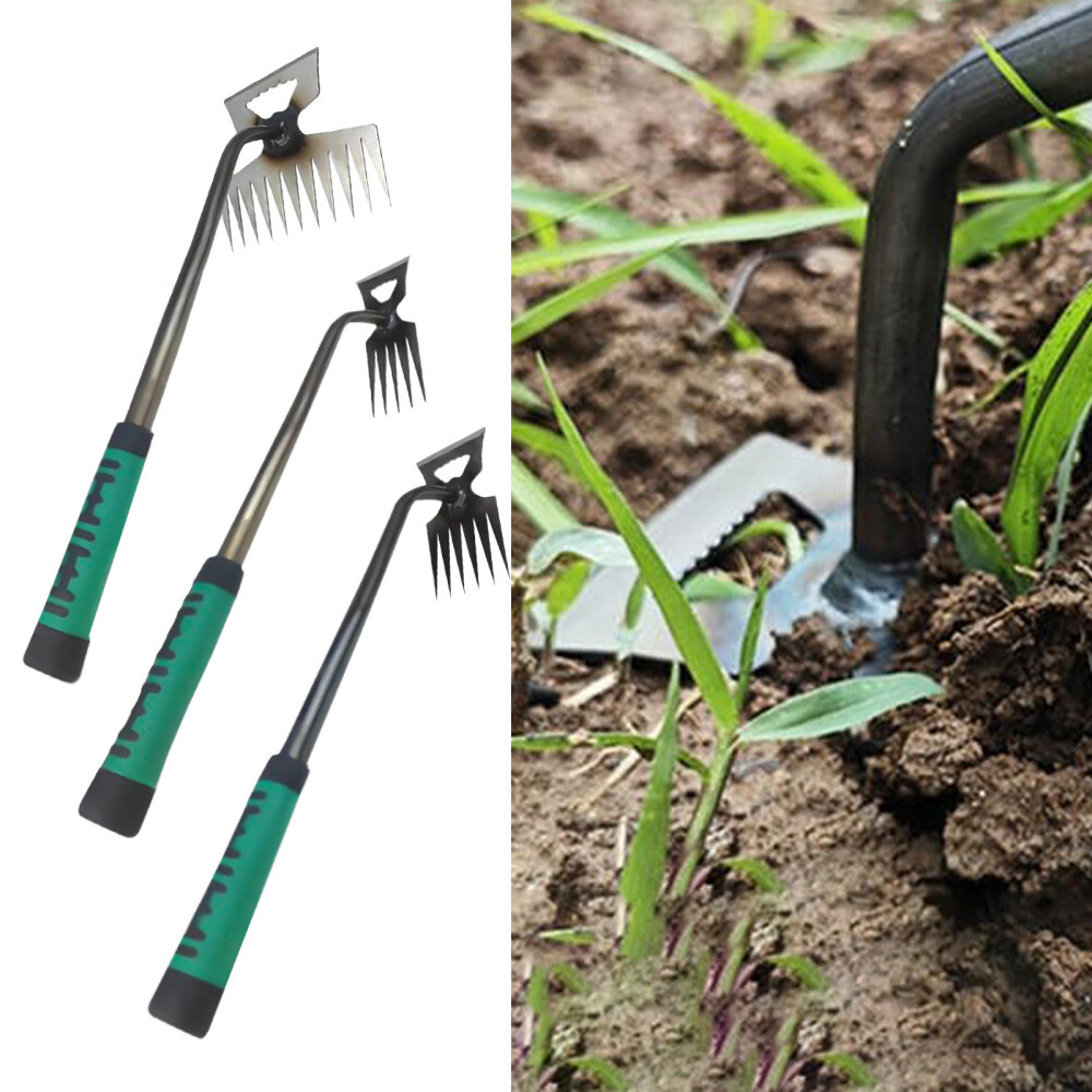 3PCS Weed Puller Weeder Twister Garden Lawn Grass Root Killer Remover Tool
