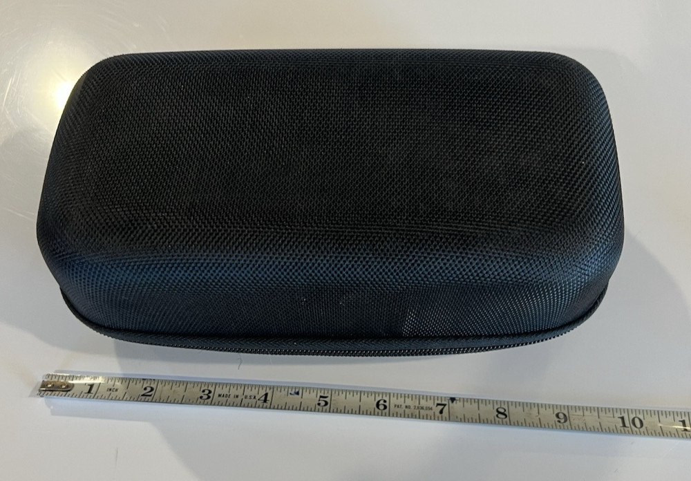 Empty Black Case Container Holder Small 8 x 3.5 x 3