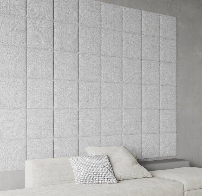 BEDROOM Wall Panel 12X12" KING QUEEN Upholstered headboard Rremovable Soft Panel
