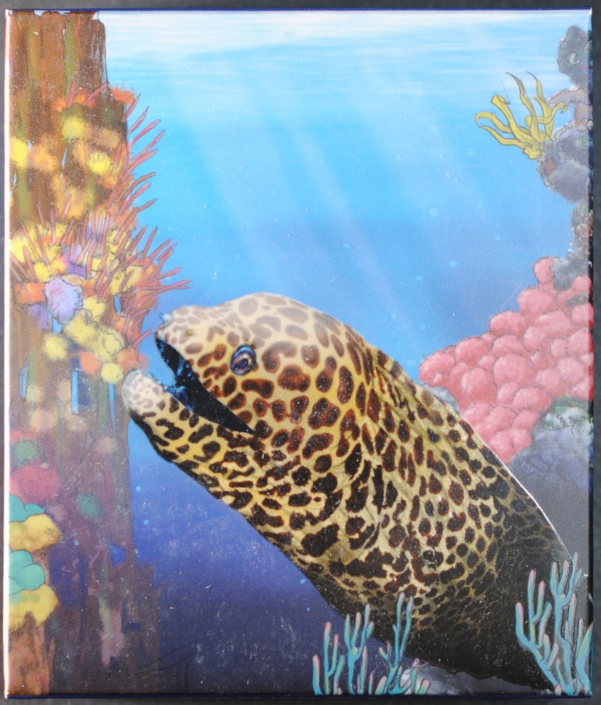 2009 Australia 50 Cents Proof Moray Eel