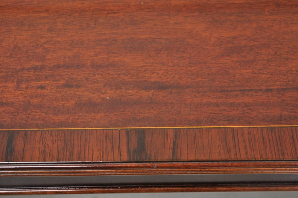 Antique Sheraton Mahogany Duncan Phyfe Dropleaf Sideboard Console Buffet Table