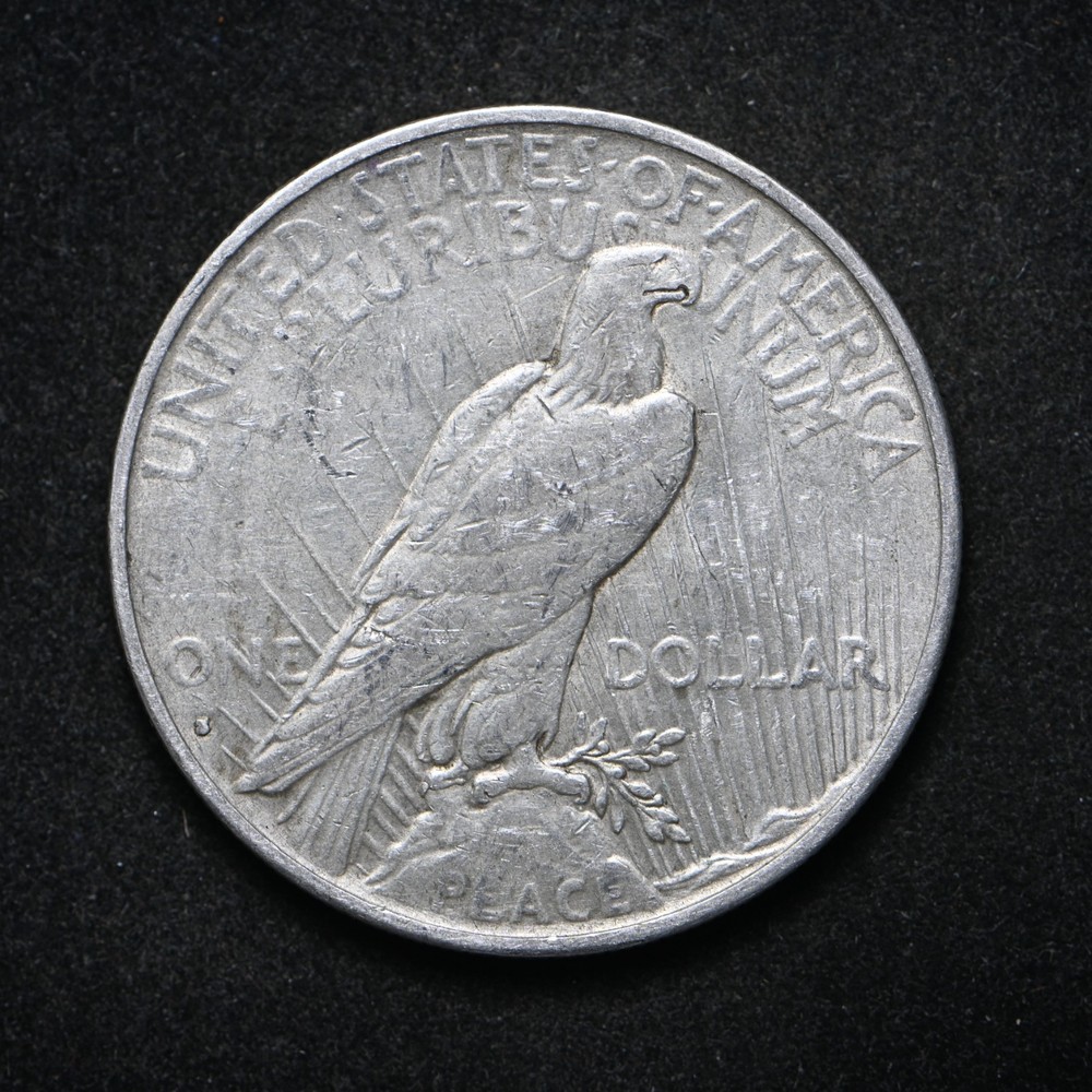 1935-S Peace Silver Dollar (cn16725)