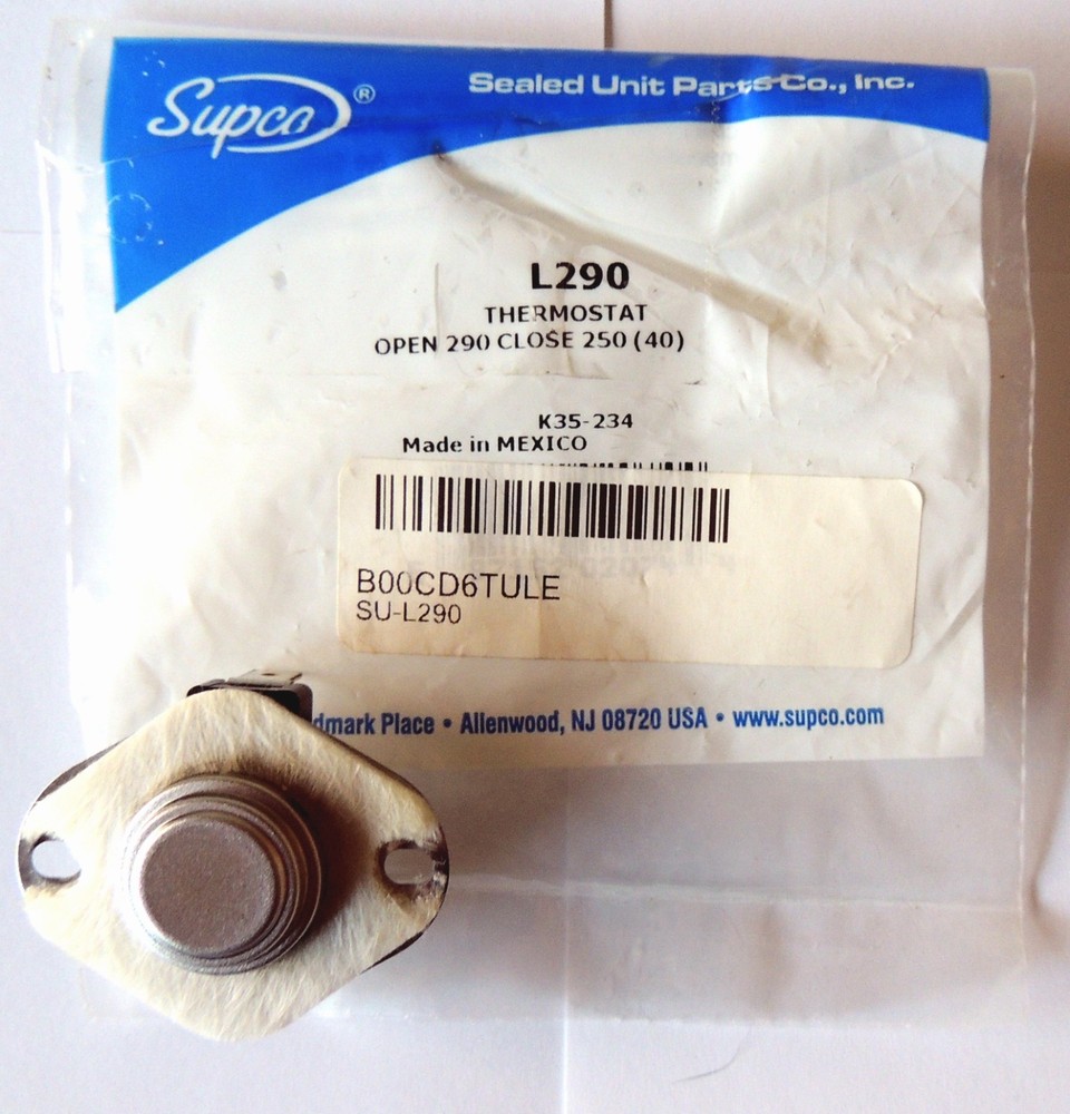 Supco L290 Thermostat