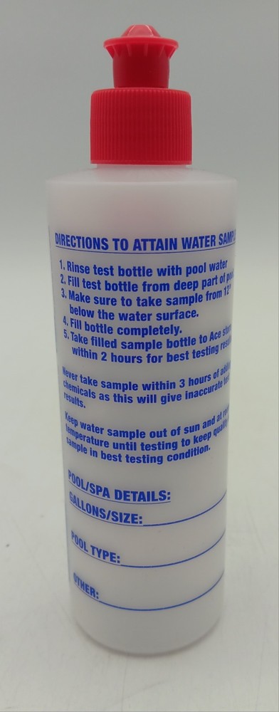 Ace Water Testing Bottle 7 oz