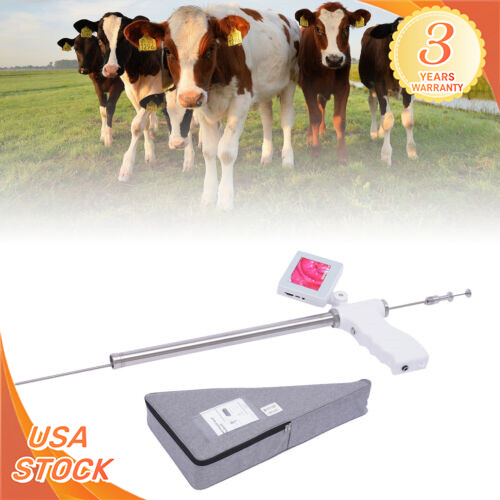 Insemination Kits For Cows Cattle Visual Insemination Gun Adjustable Screen