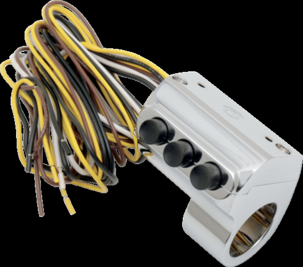 PERFORMANCE MACHINE (PM) 0062-2033-CH SWITCH ASSY 3BUTN LT CH