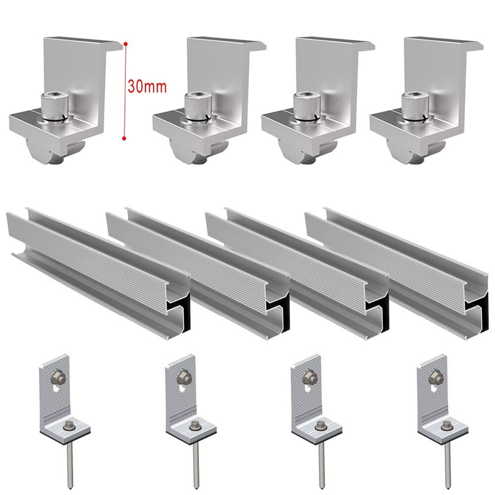 Accessories-Set Solar Rail Alu Mounting Rail Solar Panel PV Profile Solar System