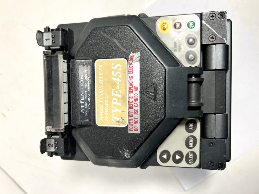 Sumitomo Type-45S Fusion Splicer - No Battery Cell / Power Source - USED - NICE!