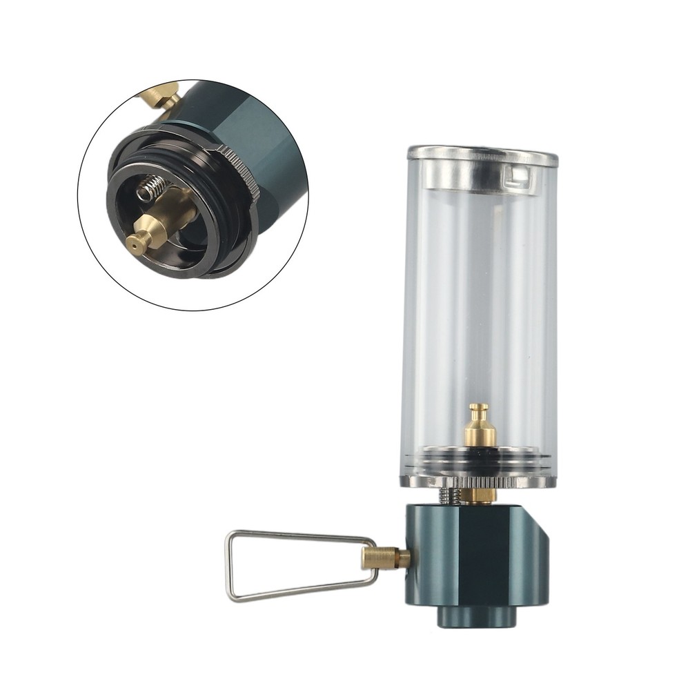 Efficient Camping Gas Lantern with Both Butane and Propane Compatibility