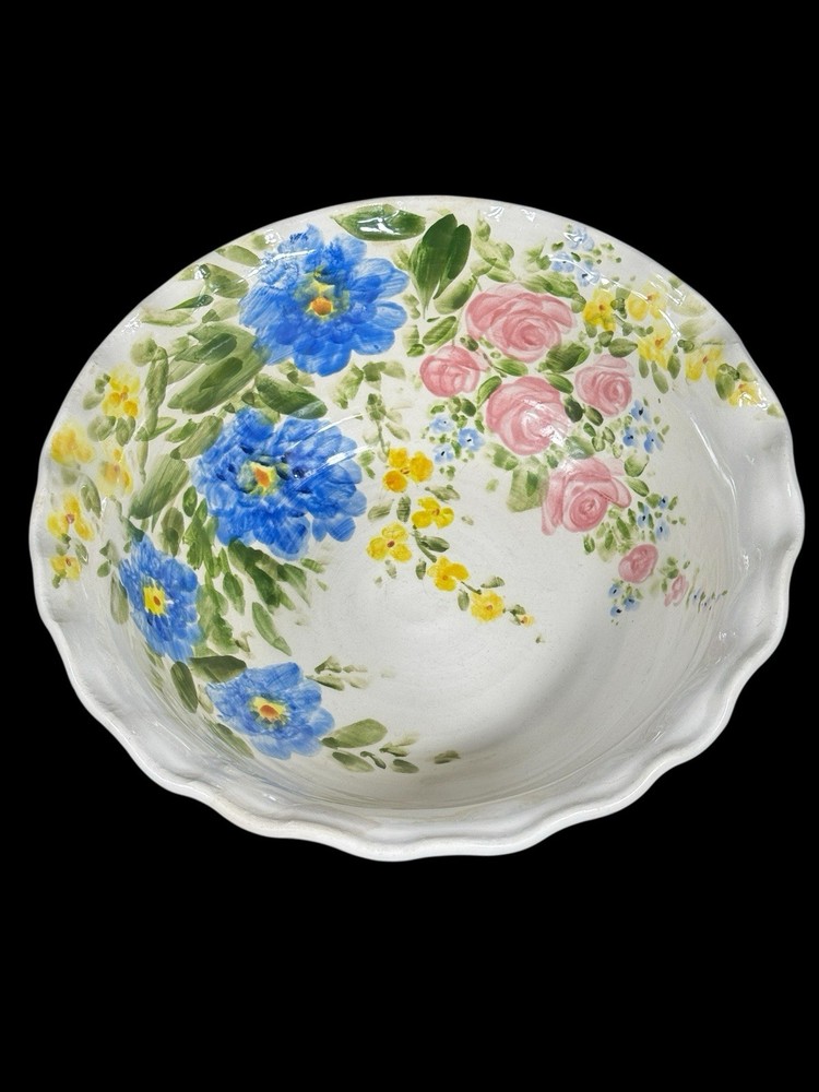 Original Hand Painted Don Swanson Bowl Signed Dated 2014 USA