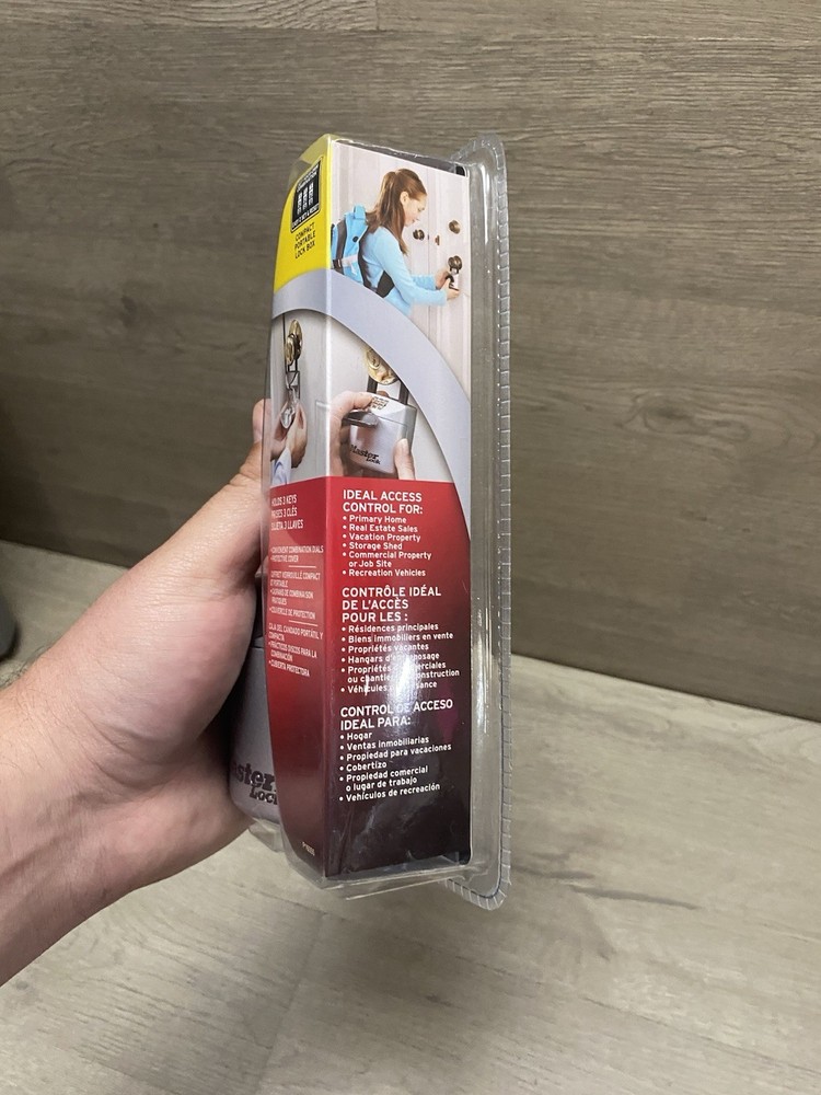 Master Lock Select Access Lock Box Key Compartment 3 Digit Code Security 5406D